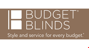 Product image for Budget Blinds 30% OFF Signature Series products. 