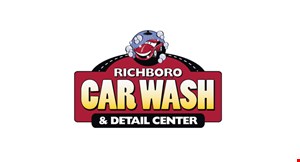 RICHBORO CAR WASH & DETAIL CENTER logo