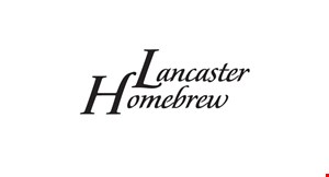 Product image for Lancaster Homebrew $5 OFF your purchase of $30 or more.