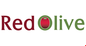 Product image for RED OLIVE FAMILY RESTAURANT $3 Off Any Order of $25 or more Valid after 3pm 1 coupon per table.