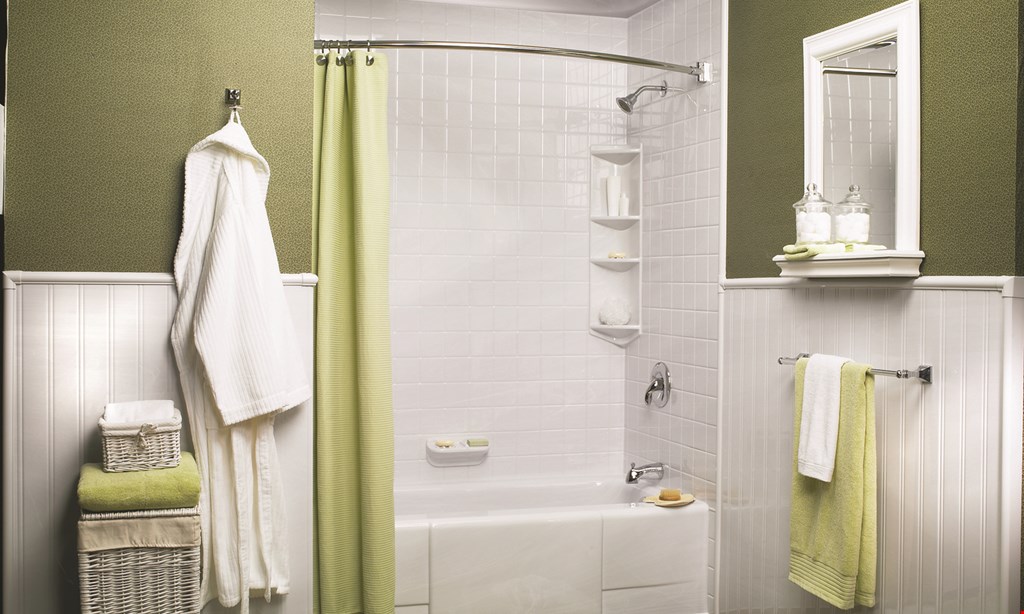Product image for Bath Fitter SPLASH INTO SAVINGS UP TO $500 off CALL FOR YOUR FREE IN-HOME CONSULTATION.