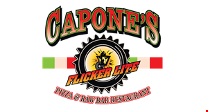 Capone's Flicker Lite Restaurant logo
