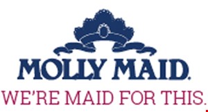 Product image for MOLLY MAID SAVE $100 $20 off your first five cleans.. 