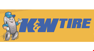 K & W TIRE logo