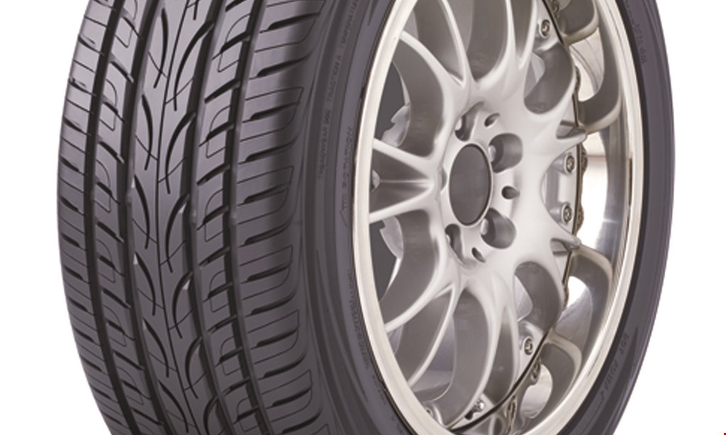 Product image for Ian's Tire & Auto Repair $50 OFF 4 tires $20 OFF front or 4 wheel alignment. 