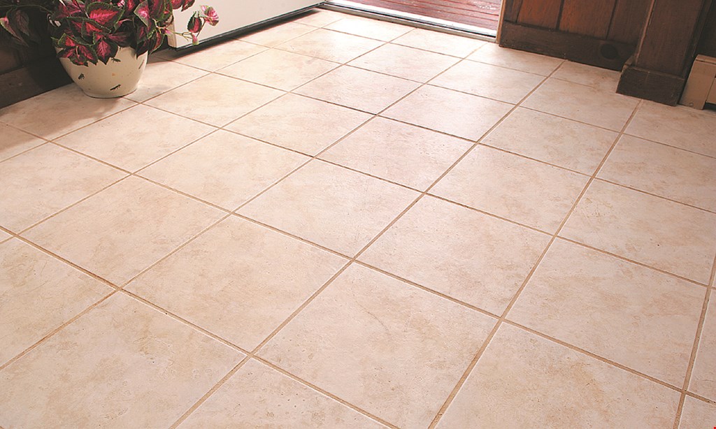 Product image for Charlie's Vacuum Center TILE & GROUT CLEANING SPECIAL $119 kitchen or bathroom up to 120 sq. ft. · reg. $200 · Call for details!.