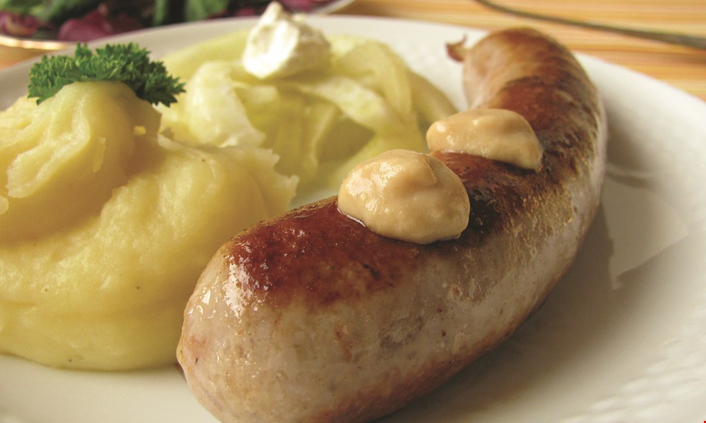 Product image for Mr. Dunderbak's Bavarian Delicatessen & Restaurant $5 Off any purchase of $30 or more. 