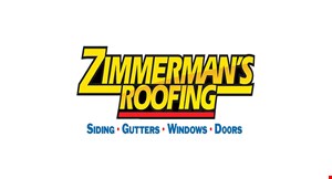 Product image for Zimmerman's Roofing $75 off any roof repair (minimum purchase of $500) or $1000 off any roof, window or sliding replacement ( Minimum purchase applies. Call for details). 