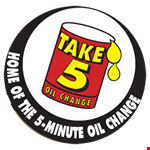 TAKE 5 OIL CHANGE logo