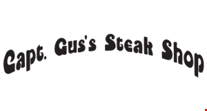 Captain Gus's Steak Shop logo