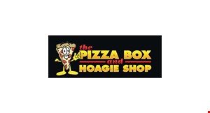 The Pizza Box & Hoagie Shop logo