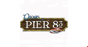 Product image for Oscar's Pier 83 $5 OFF entire purchase of $25 or more · not including tax.