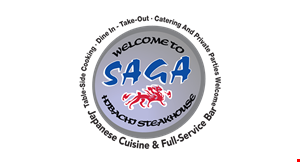 Saga Hibachi Steakhouse logo