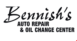 Bennish's Auto Repair & Oil Change Center logo