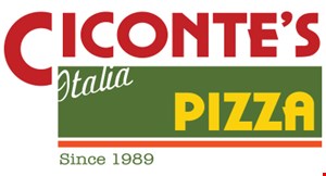 Product image for Ciconte's Italia Pizza FREE Delivery No Delivery Feeon your order.