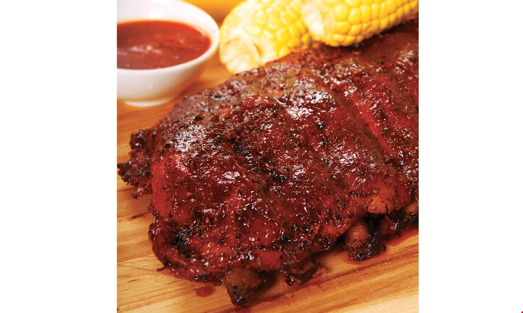Product image for Mindy's Ribs $12.99 plus tax Any 2 Wraps With Fries or $11.99 plus tax 2 BBQ Pig Sandwiches With Fries