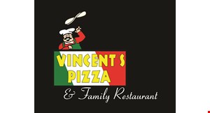 Product image for VINCENT'S PIZZA & FAMILY RESTAURANT $5 off any two pizzas (toppings extra).