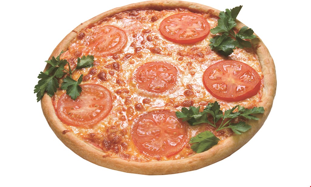 Product image for The Red Tomato $19.99 2 large cheese pizzas. 