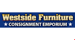 Product image for Westside Furniture Consignment Emporium 10% Off any purchase of $50 or more.