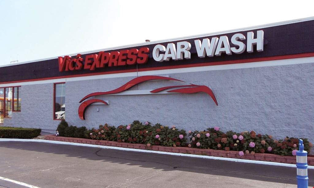Product image for Vic's Express Car Wash & Detail Center Bumper to Bumper Detail $20 OFF Includes Exterior Wax, Carpet Shampoo, Seats Cleaned, Upholstery Cleaned, Minor Tar Removal, Leather Dressed, Vinyl Dressed, A Detailed Cleaning Of All Nooks & Crannies!