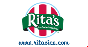 Product image for Rita's 50¢ Off any large treat. 