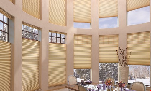 Product image for Blinds and Designs LLC FREE Top-Down/Bottom Up Lifting System on Duette® Honeycomb Shades.