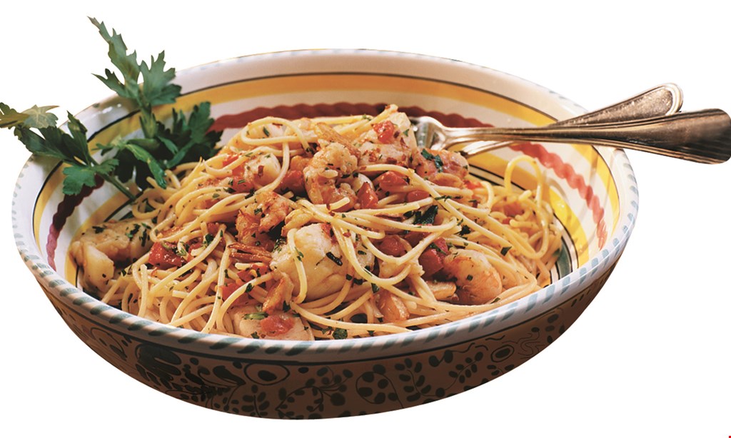 Product image for Dusal's Italian Restaurant & Pizzeria 50% off dinner entree buy 1, get 2nd of equal or lesser value 50% off, max value $10.
