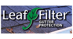 Product image for Leaf Filter - Dayton 15% Off your entire Leaffilter purchase* Exclusive offer - redeem by phone today! Additionally 10% off senior & military discounts PLUS! The first 50 callers will receive an additional 5% off** your entire install! 