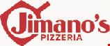 Product image for Jimano's Pizzeria $16.99 16” thin crust 2-topping pizza. 