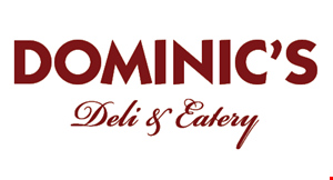 Dominic's Deli & Eatery logo