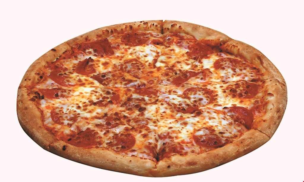 Product image for Musso's Pizzeria $9.99 16" large cheese pizza toppings extra.