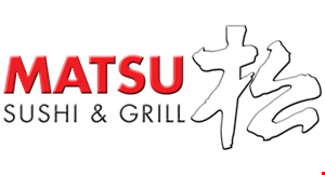 Product image for Matsu Sushi & Grill $5 OFF any purchase of $50 or more. 