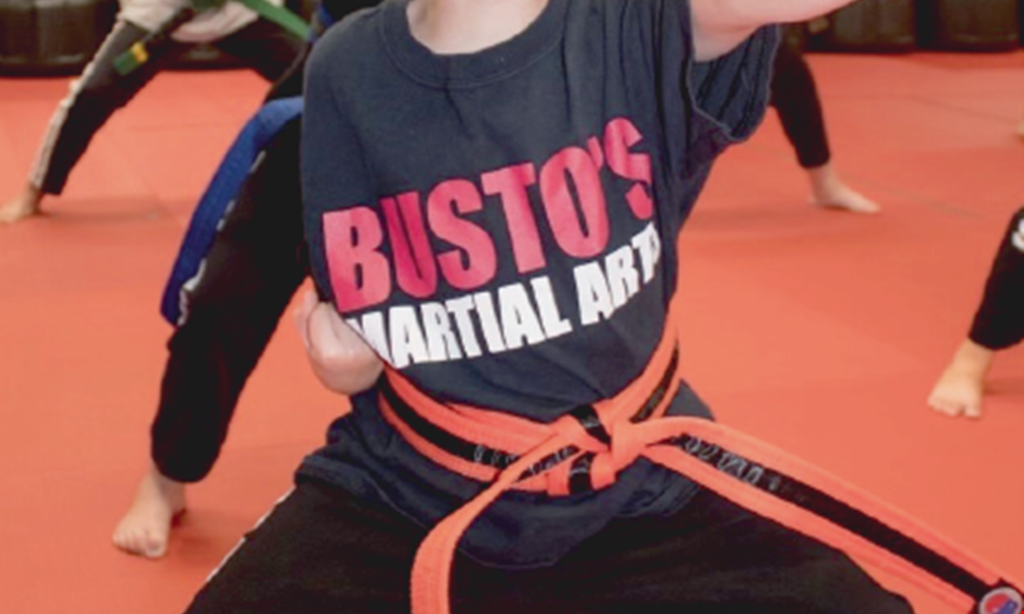 Product image for Busto's Martial Arts $99 UNLIMITED CLASSES FOR 1 MONTH. FOR NEW STUDENTS ONLY. Classes are offered both in person and virtually.