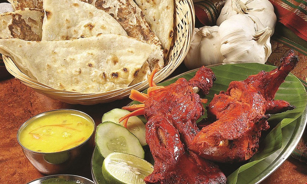 Product image for Village Tandoor $6.95 lunch buffet buy 1 lunch buffet & 2 drinks, get second buffet for $6.95(dine in only - Mon.-Sat. only)
