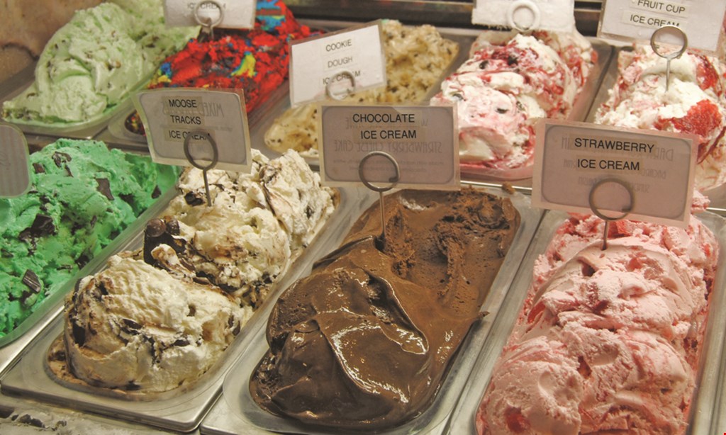 Product image for Cream 50% OFF ice cream, gelato or yogurt Purchase one and get 50% OFF one of equal or lesser value