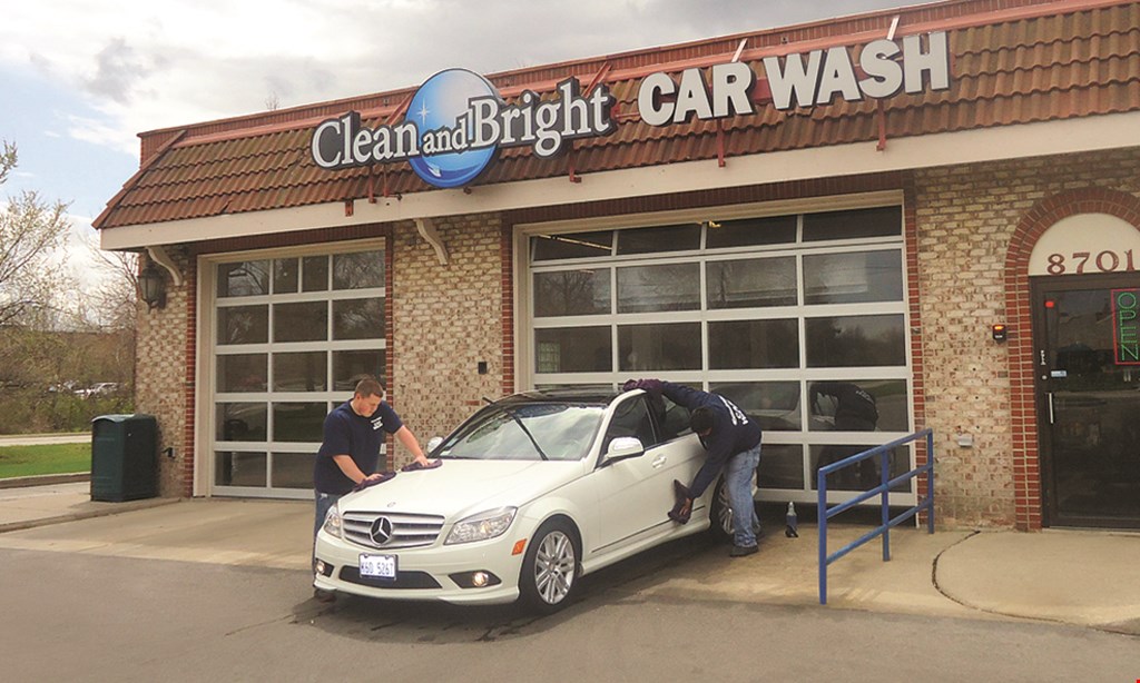 Product image for Clean and Bright Car Wash $2 off Any full-service car wash