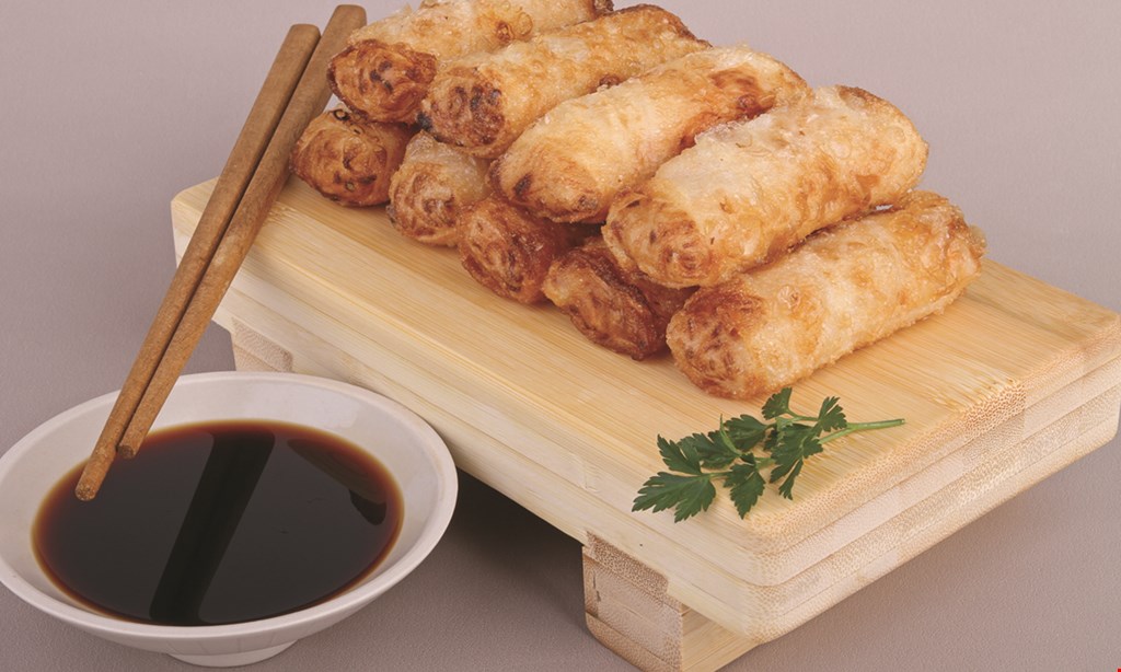 Product image for China Star FREE 2-liter drink or 2 egg rolls with $25 or more. 