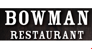 Bowman Restaurant logo