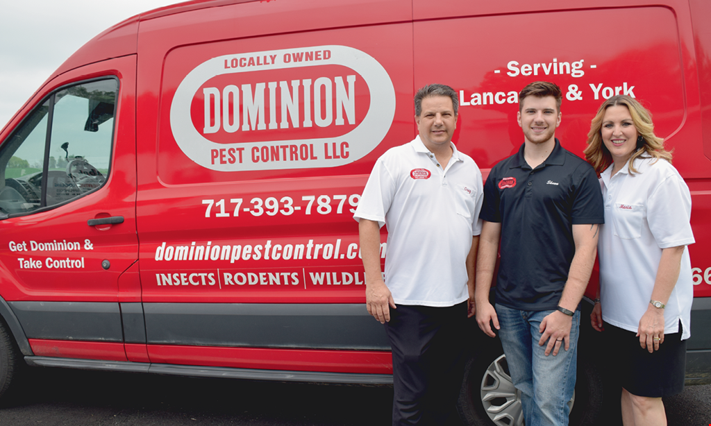 Product image for Dominion Pest Control LLC $25 OFF initial yard pest application with any annual agreement new customers only.