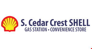 Cedar Crest Shell logo
