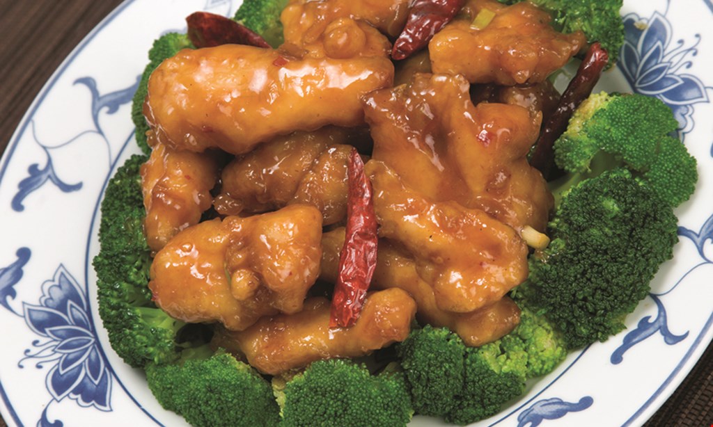 Product image for Garden China Restaurant Free general Tso’s chicken with purchase of $65 or more (excluding tax). 
