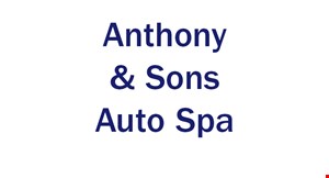 Anthony & Sons Auto Spa logo