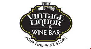 VINTAGE LIQUORS & WINE BAR logo