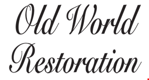 Product image for Old World Restoration $300 OFF any kitchen cabinet, wall unit, paneling or molding refinishing. 