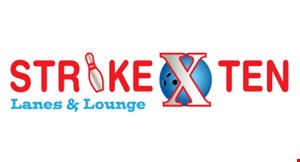 Strike Ten Lanes & Lounge logo