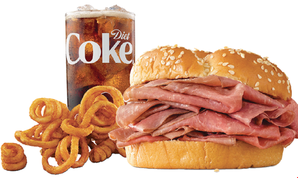 Product image for Arby's For $6 Enjoy A Classic Roast Beef Meal Regular Fries & Small Drink Included