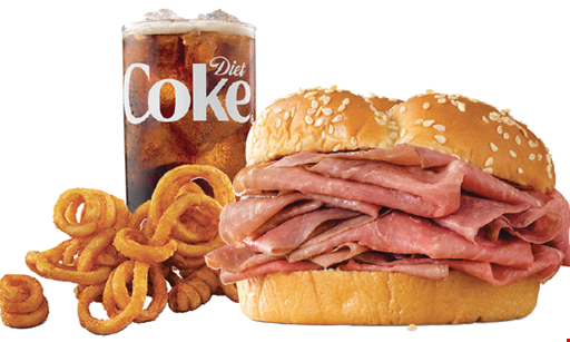 Product image for Arbys Enjoy A Double Roast Beef Sandwich For $5