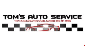 Product image for Tom's Auto Service SMOG CHECK COUPON $10 off ALL MODELS. 