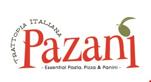 Product image for Pazani $10 OFF any 2 pastas PICK-UP OR DINE IN. 