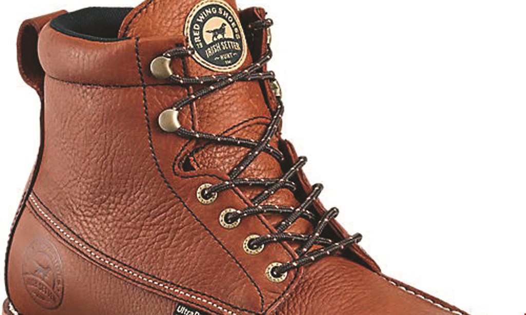 Product image for Red Wing Shoes $20Off on any regularly priced, in-stock Red Wing Boots. 